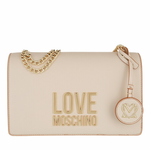 Love Moschino Borsa Bonded Pu Avorio Crossbodytas