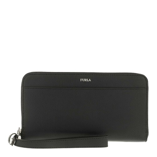 Furla Marte Travel Zip Around Nero ZipAround Wallet