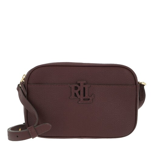 Lauren Ralph Lauren Carrie 24 Crossbody Small Bordeaux Crossbody Bag