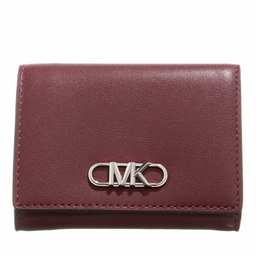 Michael Kors Medium Flap Trifold Merlot TriFold Wallet