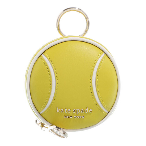 Kate Spade New York Courtside Smooth Leather 3D Tennis Ball Coin Purse
