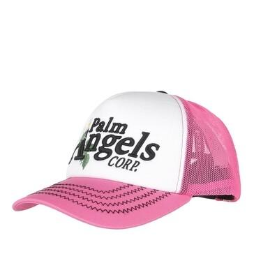 Palm Angels Daisy Logo Cap Pink Black 
