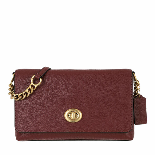 Coach Ex W Crosstown Xbody Wine Crossbody Bag