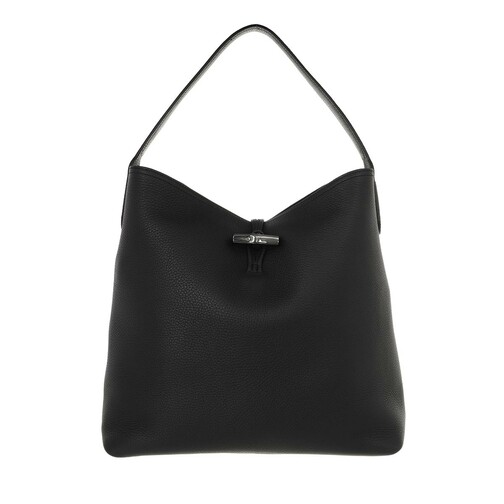 Longchamp Roseau Essential Shoulder Bag Black Hobo Bag