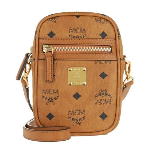 MCM Classic Visetos Crossbody Bag XMini Cognac Minitasche