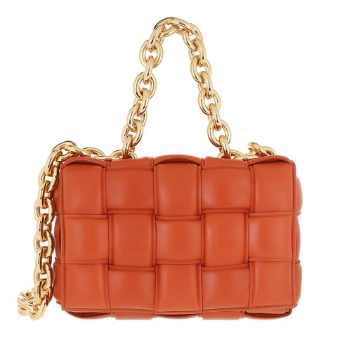 Bottega The Chain Crossbody Bag Leather Maple/Gold Crossbody