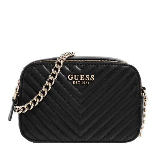 Guess Noelle Crossbody Camera Black Camera Bag