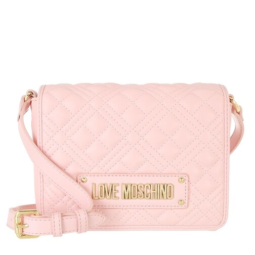 Love Moschino Borsa Quilted Pu Rosa Crossbody Bag