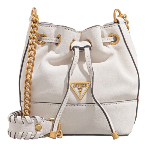 Guess Kaoma Crossbody Bucket Stone Bucket Bag