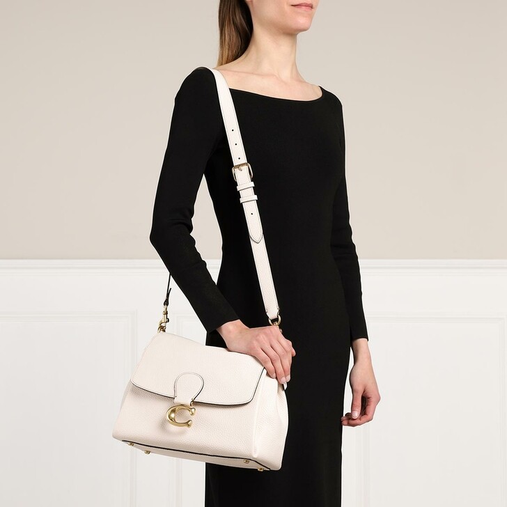 Pebble leather shoulder bag clearance