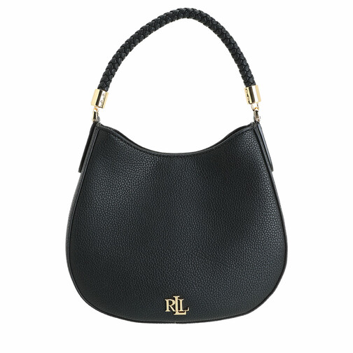 Lauren Ralph Lauren Charli 22 Shoulder Bag Small Black Hobo Bag