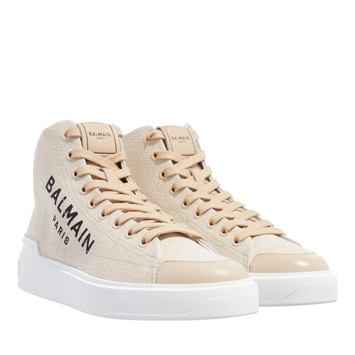 Balmain B-Court High-Top-Sneakers Jacquard Nature | high-top sneaker |  fashionette