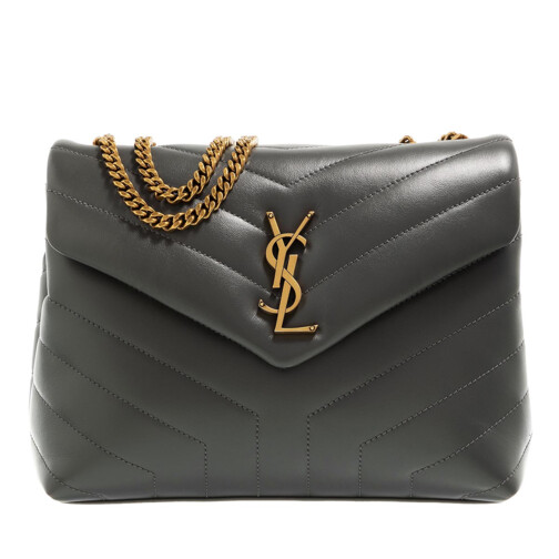 Saint Laurent LouLou Shoulder Bag S Leather Storm Crossbodytas