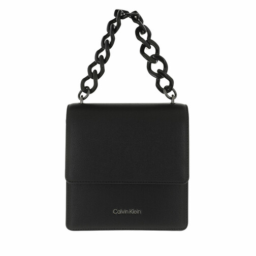 Calvin Klein Calvin Chain Shoulder Bag CK Black Crossbody Bag