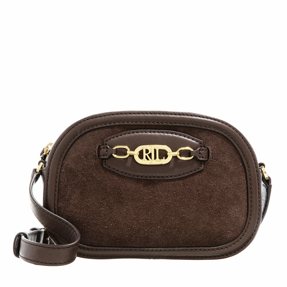 Lauren Ralph Lauren Jordynn Crossbody Medium Truffle Camera Bag