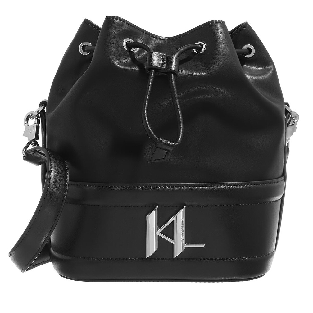Karl Lagerfeld K/Saddle Bucket Tobacco Bucket Bag