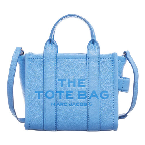 Marc Jacobs The Tote Bag Leather Blue Mini Bag