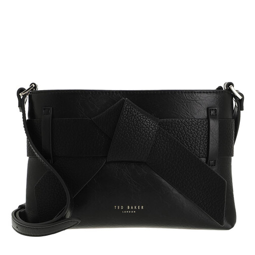 Ted Baker Jimsina Bow Crossbody Bag Black Crossbody Bag