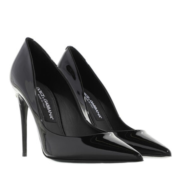 Dolce \u0026 Gabbana Pumps - Patent Leather Pumps Black Female 36