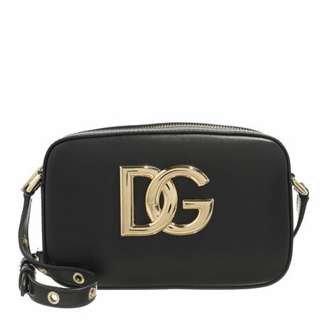 Dolce & Gabbana Black Leather Exotic 3000mAh Power Bank Charger USB