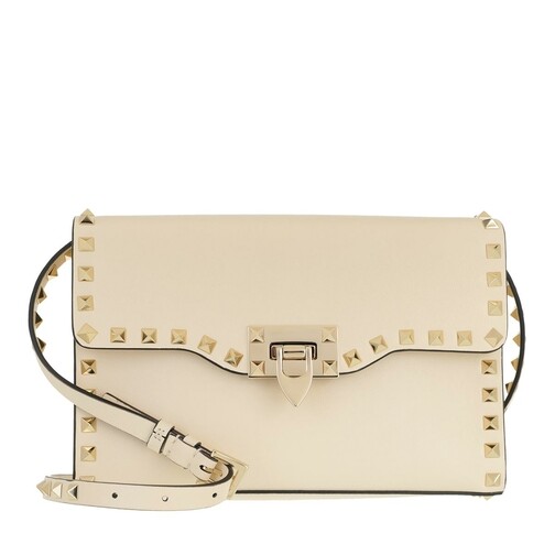 Valentino Garavani Rockstud Crossbody Bag Light Ivory Crossbody Bag