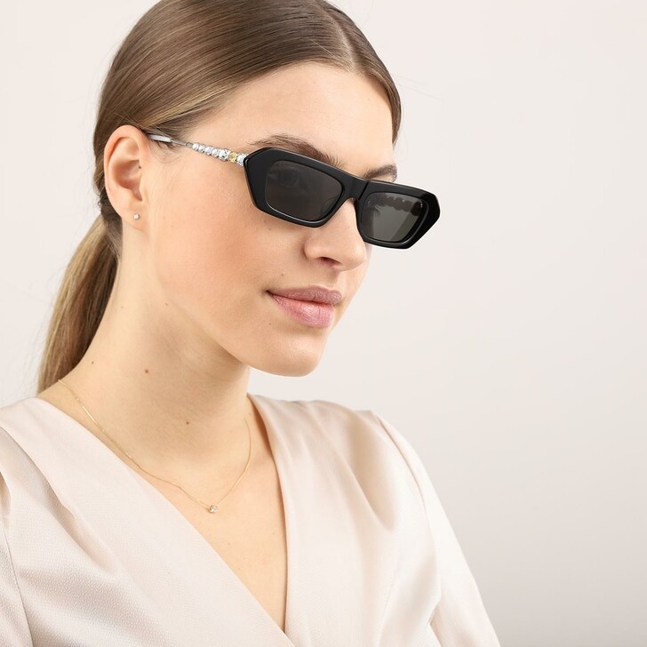 Gucci GG0642S-001 56 Sunglasses Black 