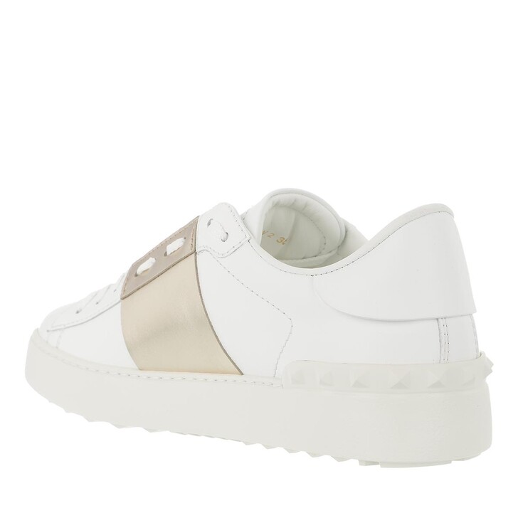 valentino white tennis shoes