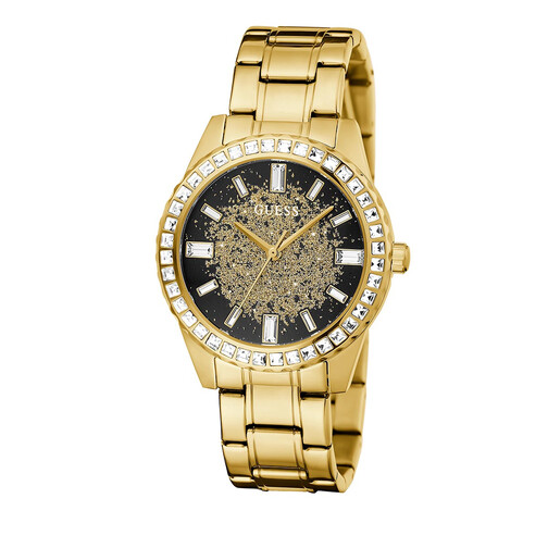 Guess Ladies Dress Watch Gold QuartzUhr