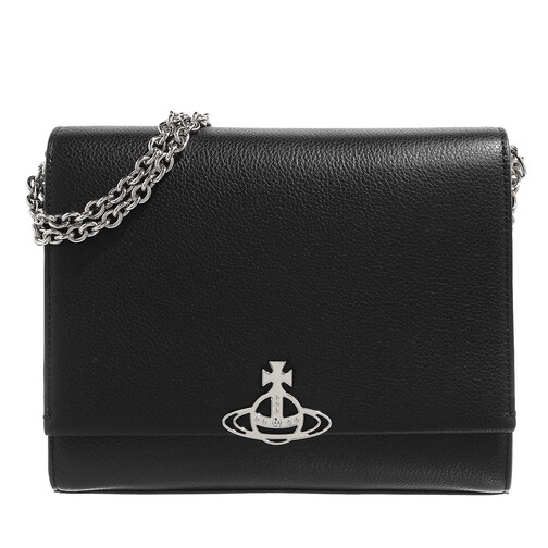 Vivienne Westwood Lucy Medium Crossbody Black Crossbody Bag