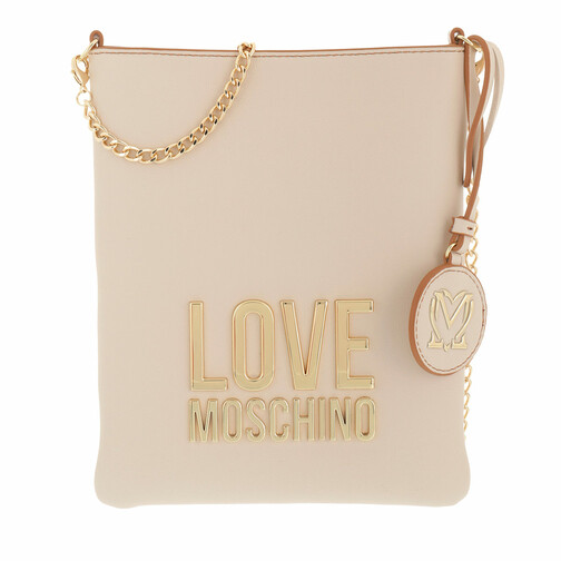 Love Moschino Borsa Bonded Pu Avorio Crossbody Bag