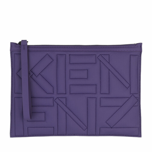 Kenzo Pouch Aubergine Wristlet
