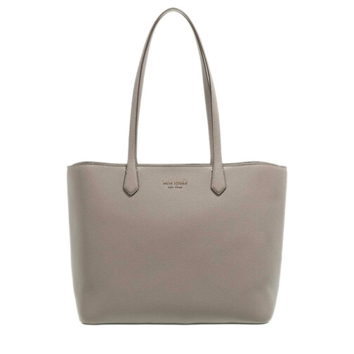 Kate Spade New York Veronica Pebbled Leather Large Tote Mineral Grey