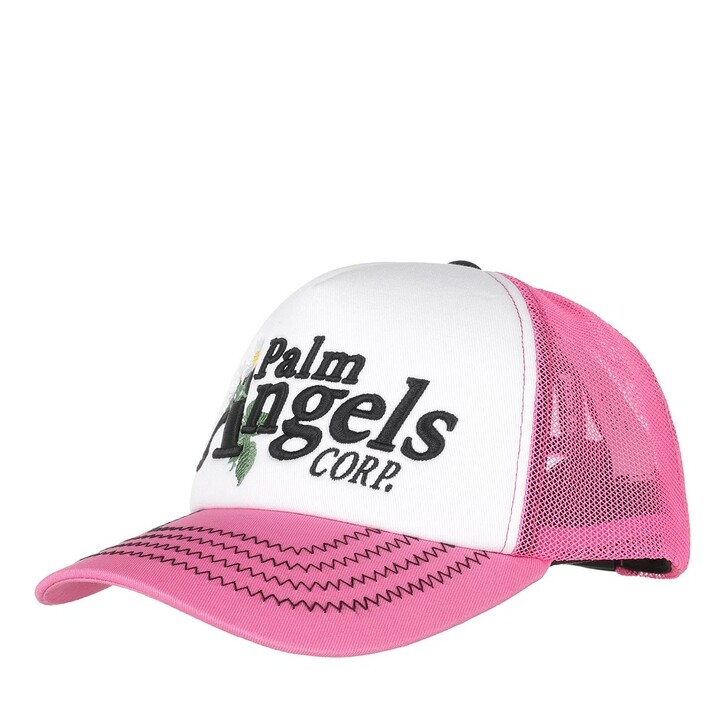 Palm Angels Daisy Logo Cap Pink Black 