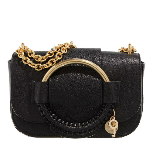 See By Chloé Hana Chain Bag Black Crossbody Bag