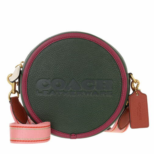 coach kia circle bag in colorblock