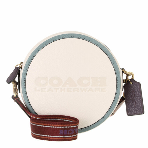 coach kia circle bag in colorblock