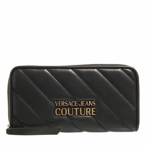 Versace Jeans Couture Wallet Black ZipAround Wallet