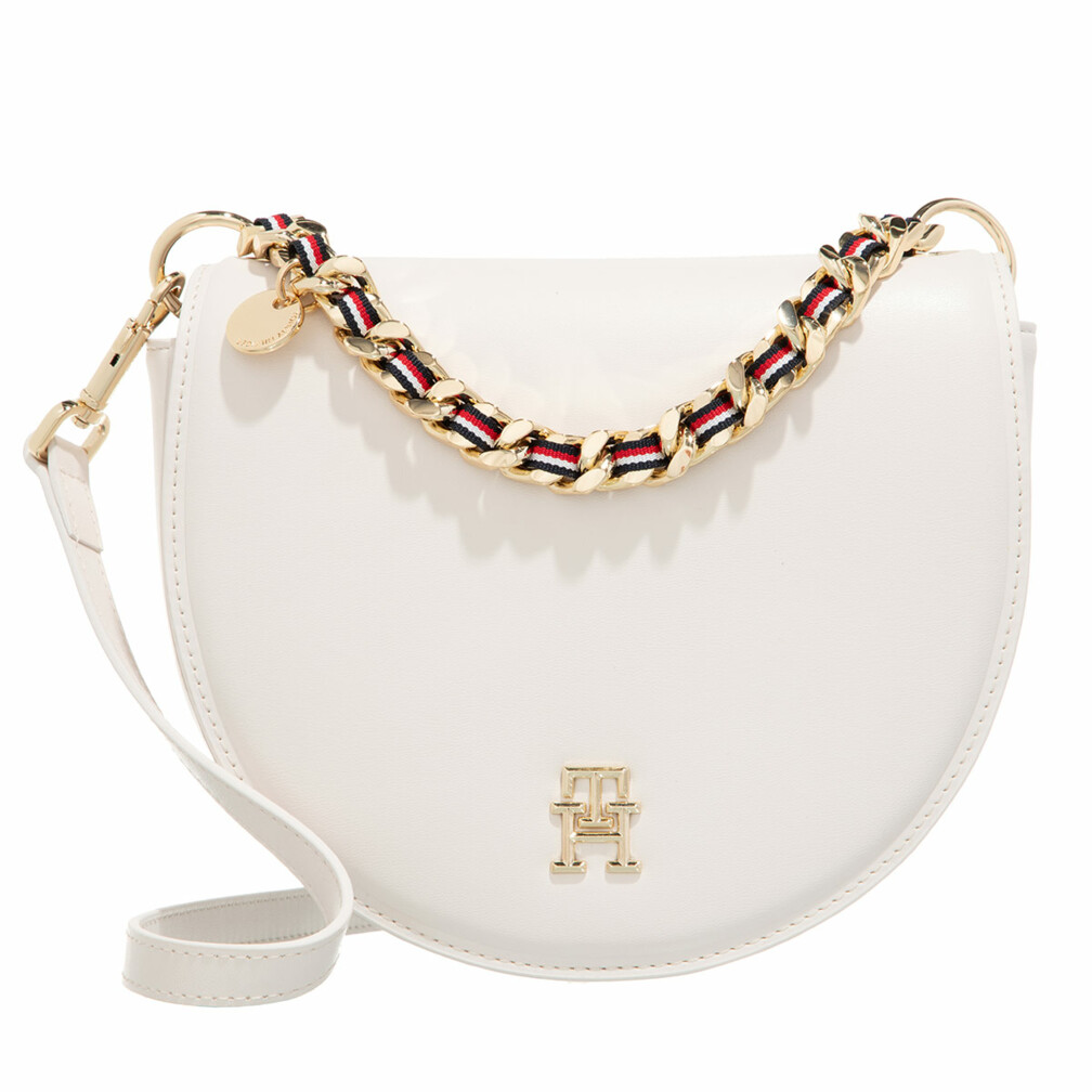 Tommy Hilfiger Th Chic Saddle Bag Cb Space Blue/Optic White Mix