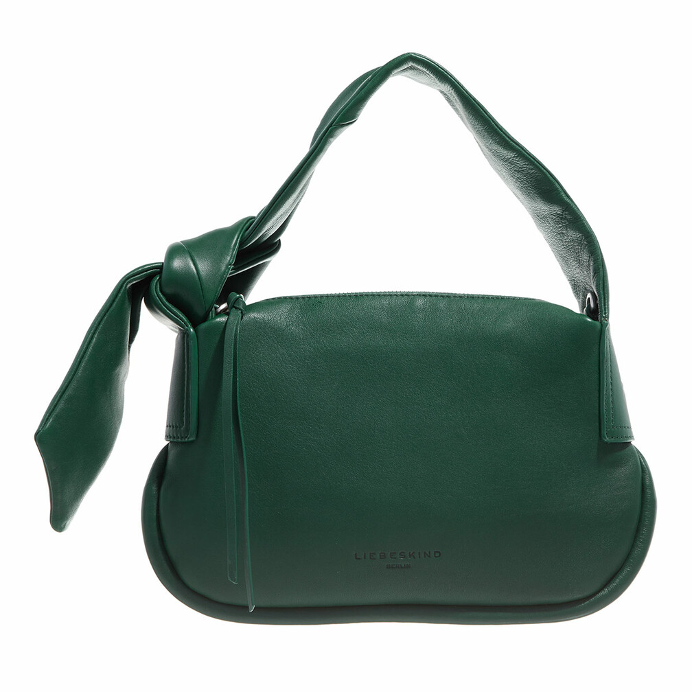 Liebeskind Damen Francis Pendant Taschenanhänger – Leder Mit Fransen, Schwarz