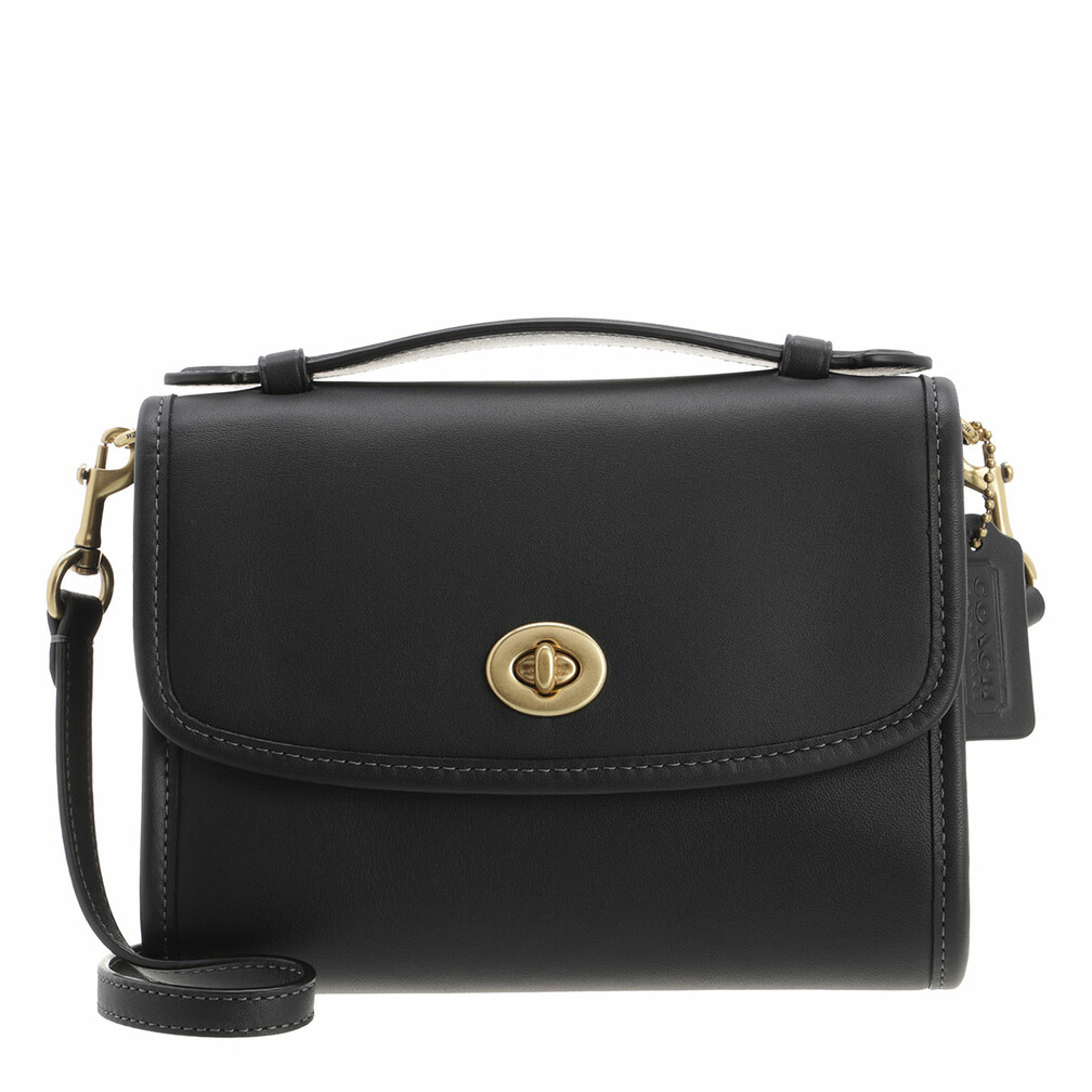 Coach Kip Turnlock Crossbody White Crossbody Bag