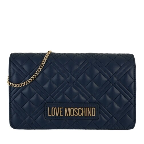 Love Moschino Borsa Quilted Pu Navy Crossbody Bag