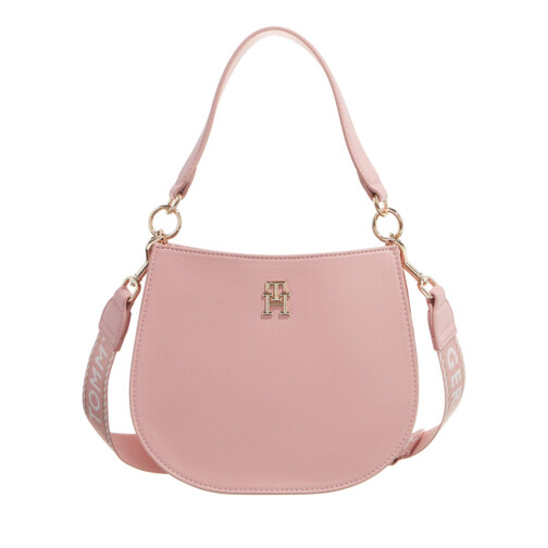 Tommy Hilfiger Tommy Life Medium Crossover Soothing Pink Saddle Bag