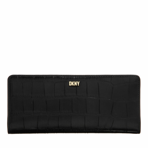 DKNY Sidney Slim Continental Black Continental Wallet