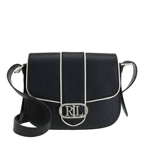 Lauren Ralph Lauren Addie 24 Crossbody Medium Black/Vanilla Crossbody
