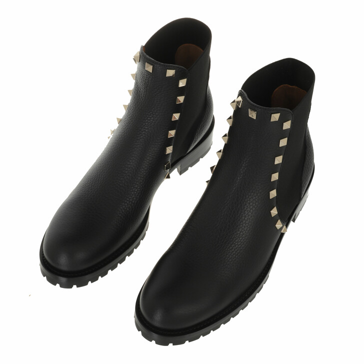 Valentino Garavani Beatle Boots Black 