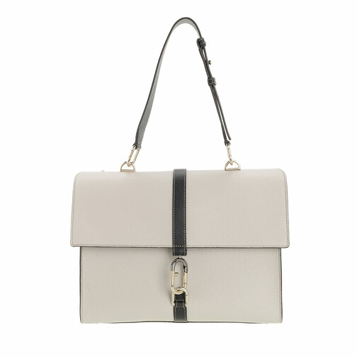 Furla Furla Narciso M Shoulder Bag Perla E+Marmo C+Nero Satchel