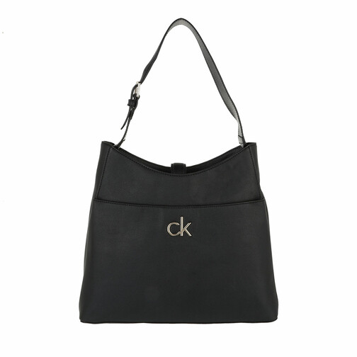 Calvin Klein ReLock Hobo Medium CK Black Hobo Bag
