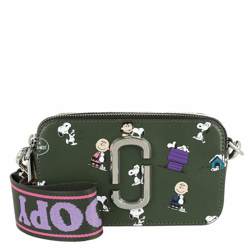 Marc Jacobs Peanuts x Marc Jacobs Snapshot Dark Green Camera Bag
