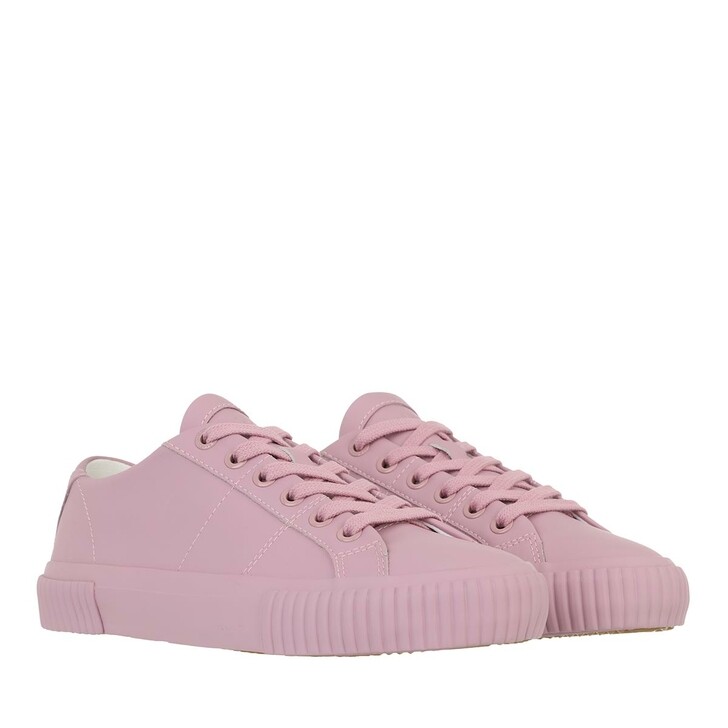 Kimiah Colour Drenched Leather Trainer in Pink - Ted Baker Women
