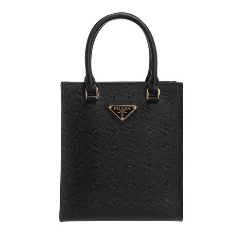 Prada Small Tote Bag Saffiano Leather Black | Tote | fashionette